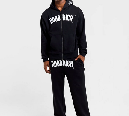 Hoodrich Heat V3 Full Zip Hoodie - LARGE