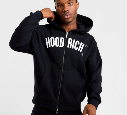 Hoodrich Heat V3 Full Zip Hoodie - LARGE