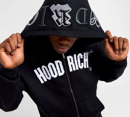 Hoodrich Heat V3 Full Zip Hoodie - LARGE