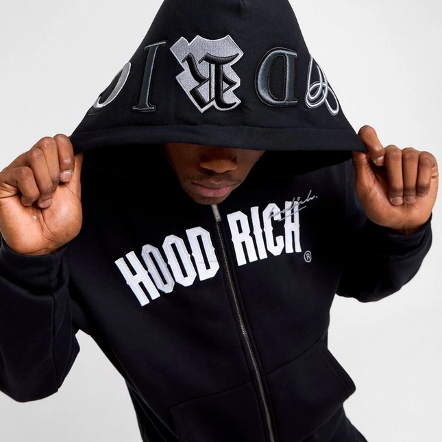 Hoodrich Heat V3 Full Zip Hoodie - LARGE