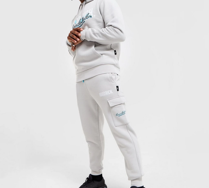 Hoodrich Splatter Joggers grey/blue Size - Medium