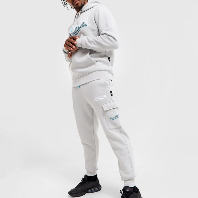 Hoodrich Splatter Joggers grey/blue Size - Medium