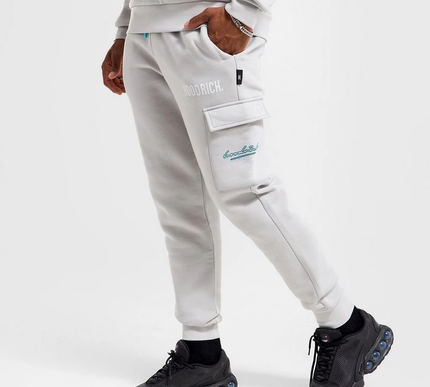 Hoodrich Splatter Joggers grey/blue Size - Medium