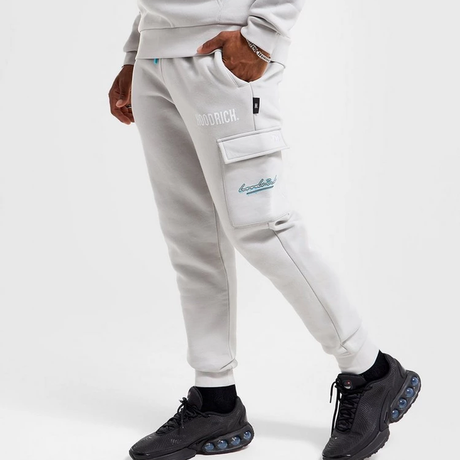 Hoodrich Splatter Joggers grey/blue Size - Medium