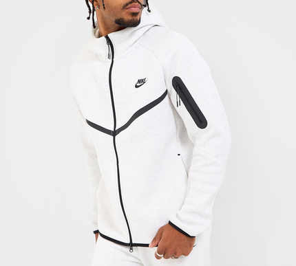 Nike Tech Fleece Hoodie - White