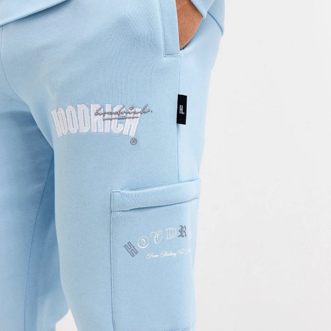 Hoodrich Heat v3 sky blue track pants - Large
