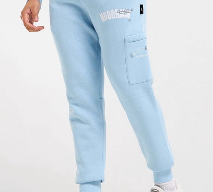 Hoodrich Heat v3 sky blue track pants - Large