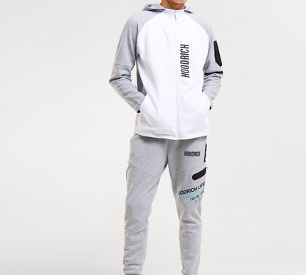 Hoodrich circuit full zip hoodie blue - Large