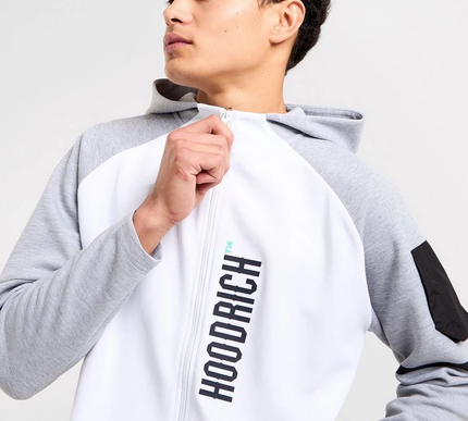 Hoodrich circuit full zip hoodie blue - Large