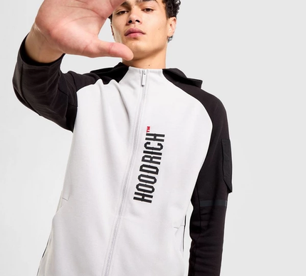 Hoodrich circuit full zip hoodie red - Large