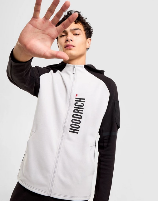 Hoodrich circuit full zip hoodie red - Large