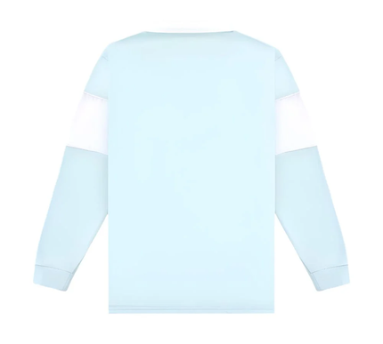 WNDRR International Panel Rugby Polo - Baby Blue - Size small