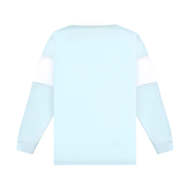 WNDRR International Panel Rugby Polo - Baby Blue - Size small