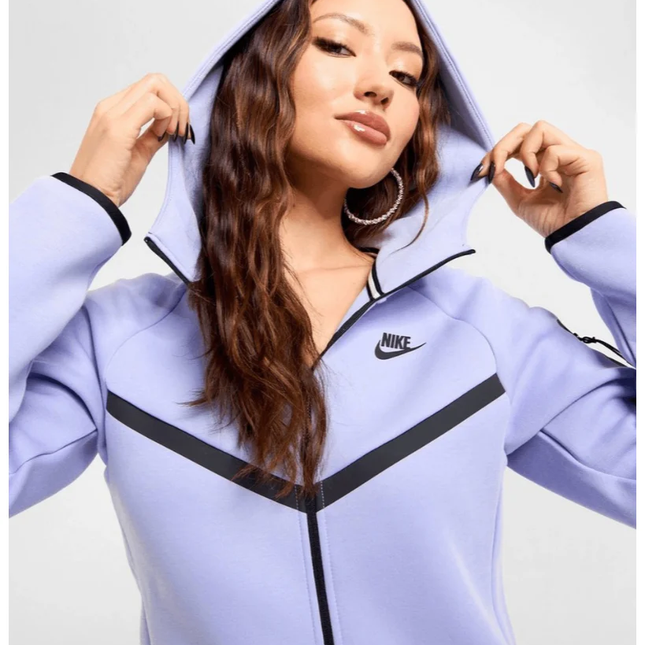 Nike fleece purple hoodie size - XS