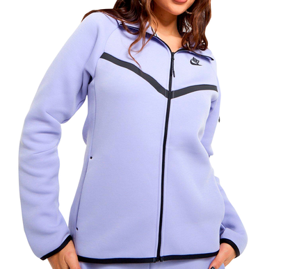 Nike fleece purple hoodie size - XS