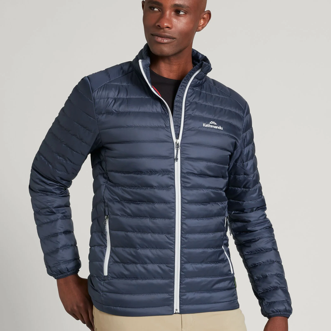 Men's Heli 600 Fill Lightweight Down Jacket - Midnight Navy Size - XS