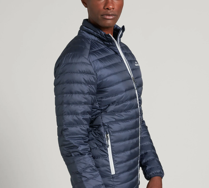 Men's Heli 600 Fill Lightweight Down Jacket - Midnight Navy Size - XS