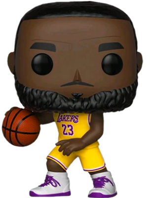 lebron james #52 (yellow shirt) NBA sports Funko Pop! vinyl figure + free case