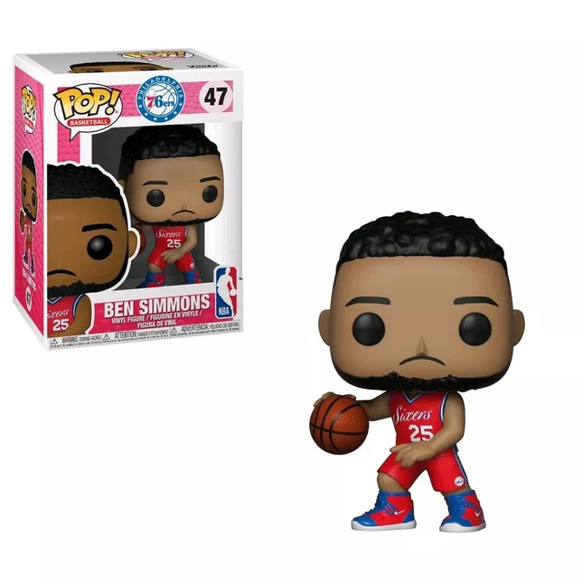 Ben Simmons #47 Funko Pop! vinyl figure sports NBA + free case