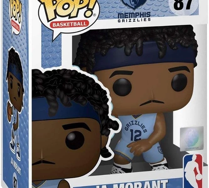 Memphis Grizzlies Ja Morant Funko Pop! Vinyl NBA Figure #87