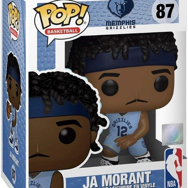 Memphis Grizzlies Ja Morant Funko Pop! Vinyl NBA Figure #87
