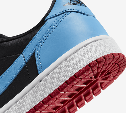 Jordan 1 Retro Low OG Red/Blue (Women's) Size - 8us