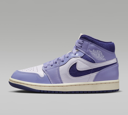 Jordan 1 Mid SE Chenille Sky J Light Purple (Women's) Size - 6us