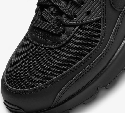 Nike Air Max 90 Triple Black (Women's) Size - 5us