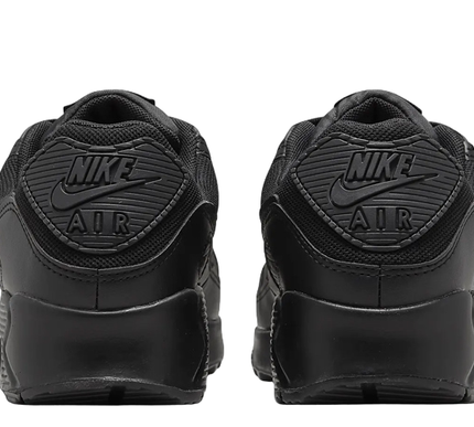 Nike Air Max 90 Triple Black (Women's) Size - 5us