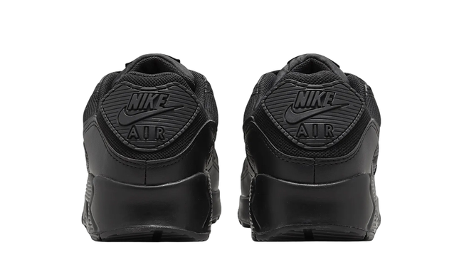 Nike Air Max 90 Triple Black (Women's) Size - 5us
