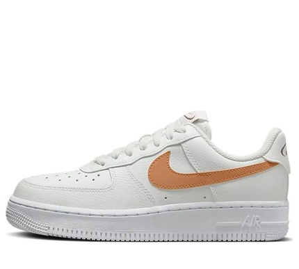 Nike air force 1's orange (womens)