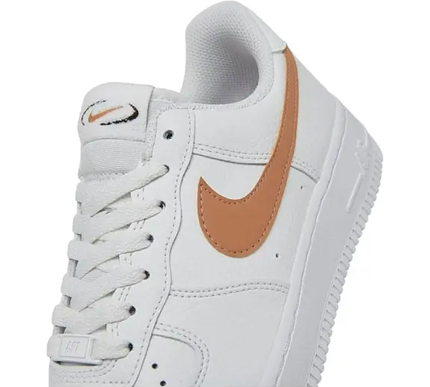 Nike air force 1's orange (womens)