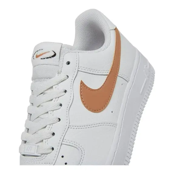 Nike air force 1's orange (womens)