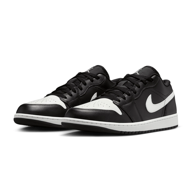 Jordan 1 Low Black Summit Mens White Size - 9.5us