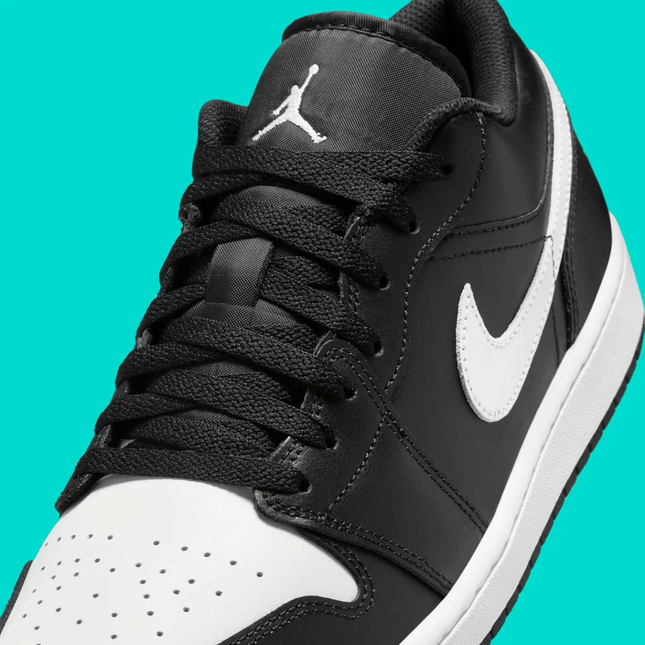 Jordan 1 Low Black Summit Mens White Size - 9.5us