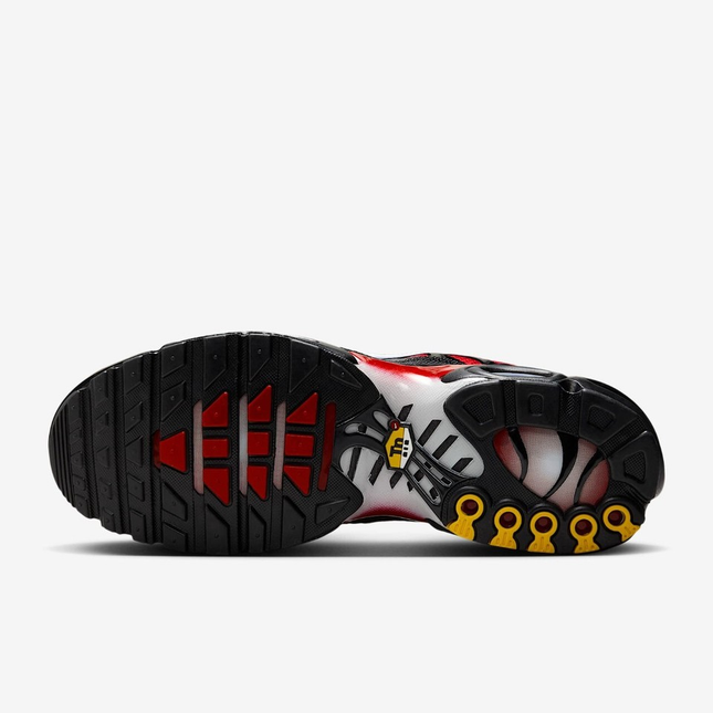 Nike Air Max Plus TNS Pure Platinum University Red Black White Size - 9us