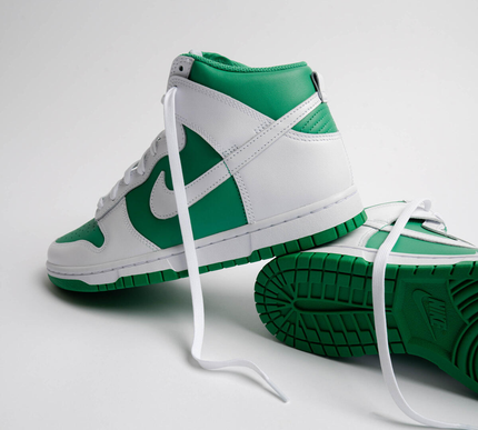 Nike Dunk High Stadium Green White
