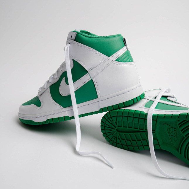 Nike Dunk High Stadium Green White
