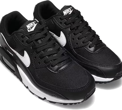 Nike Air Max 90 Black White (Women's) Size 6US
