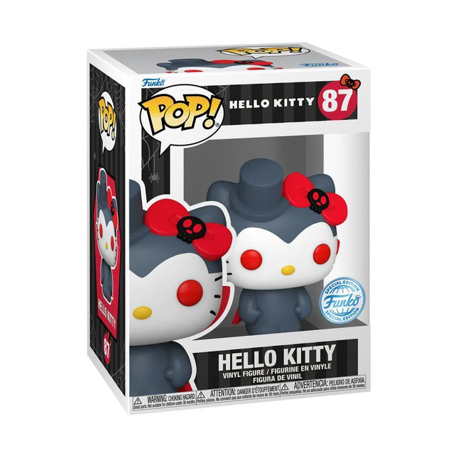 Funko Hello Kitty Dracula Pop! Vinyl #87 + FREE CASE
