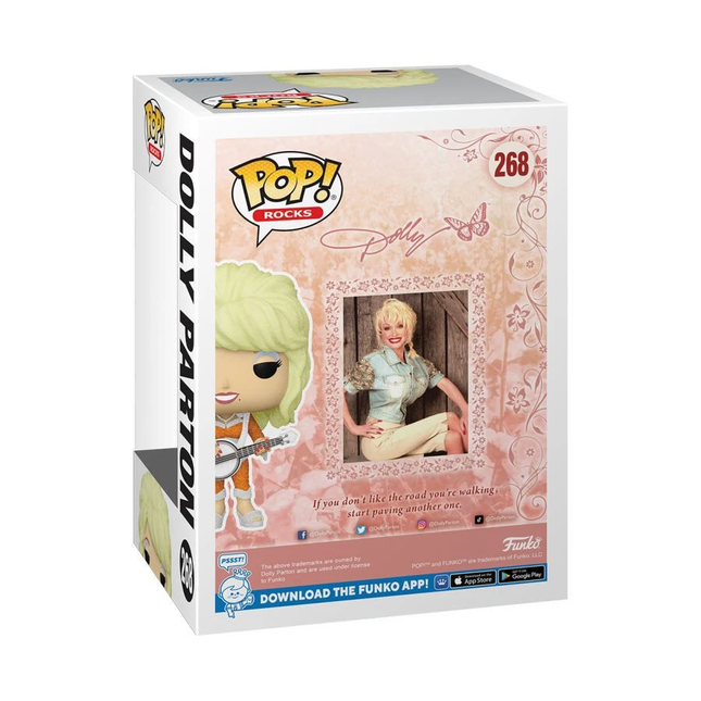 Dolly Parton Diamond Glitter Funko Pop! Vinyl Figure #268 + FREE CASE