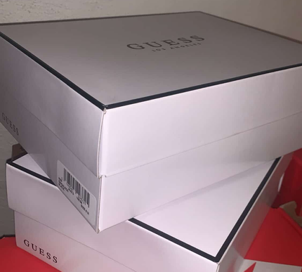 GUESS Galeon Sandals - BLACK