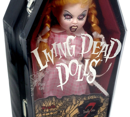 mezco living dead dolls series 7 Wrath opened - Excellent condition