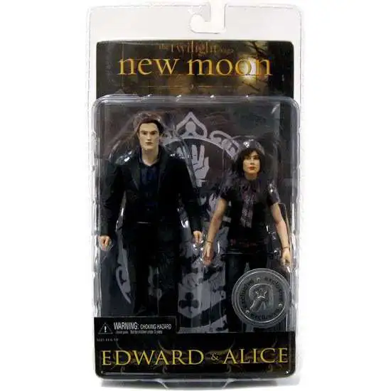 Twilight Saga New Moon Edward & Alice Action Figures New Sealed