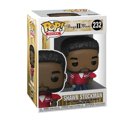shawn stockman #232 Pop! vinyl music funko + free case (damage)