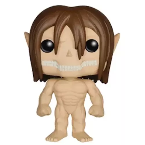Eren Titan Form Funko Pop Vinyl 22, Attack On Titan + free case