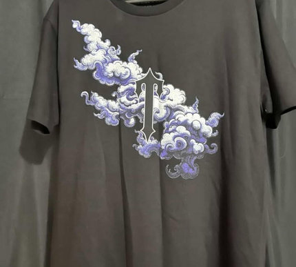 Eternal Flame Tee - Black Size - Medium