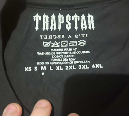 Trapstar Knight Tee black - Size M