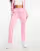 Juicy Couture velour straight leg trackies in pink - SMALL