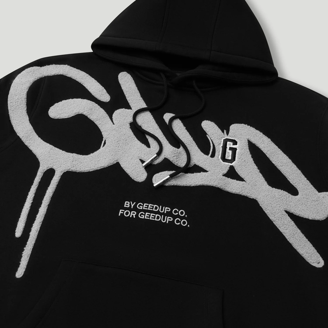 Geedup Handstyle G Hoodie Black/Light Grey